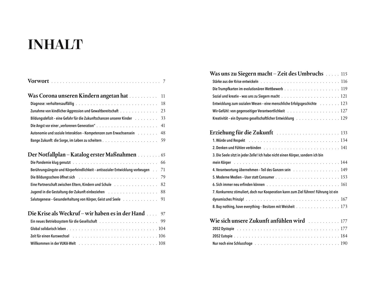 Beispielinhalt (Bild) Wie wir unsere Kinder retten - und die Welt dazu