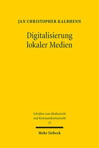 Vorderes Coverbild Digitalisierung lokaler Medien