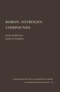 Vorderes Coverbild Boron-Nitrogen Compounds