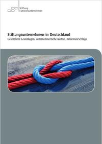 Vorderes Coverbild Stiftungsunternehmen in Deutschland