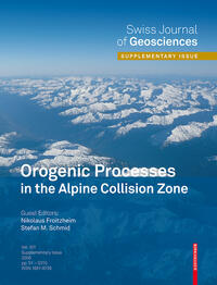 Vorderes Coverbild Orogenic Processes in the Alpine Collision Zone