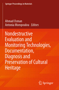 Vorderes Coverbild Nondestructive Evaluation and Monitoring Technologies, Documentation, Diagnosis and Preservation of Cultural Heritage