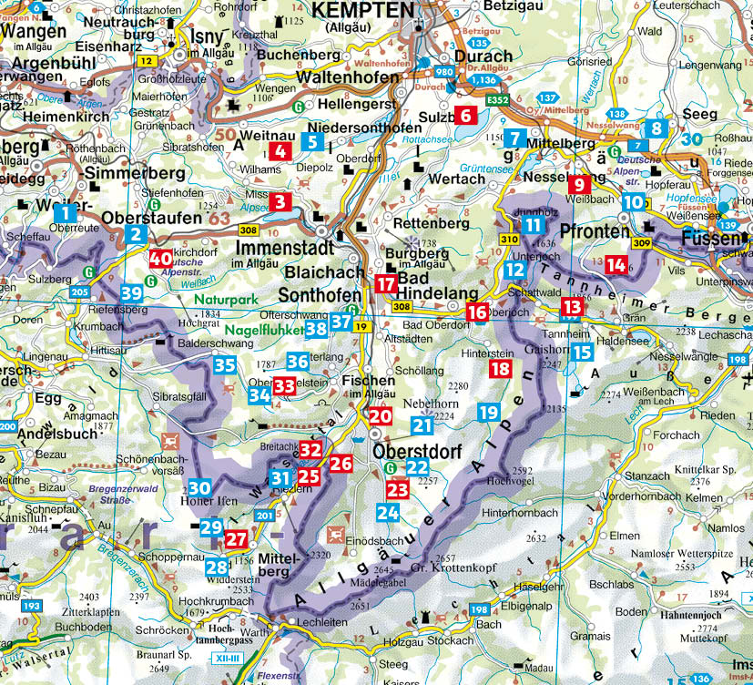Beispielinhalt (Bild) Allgäu
