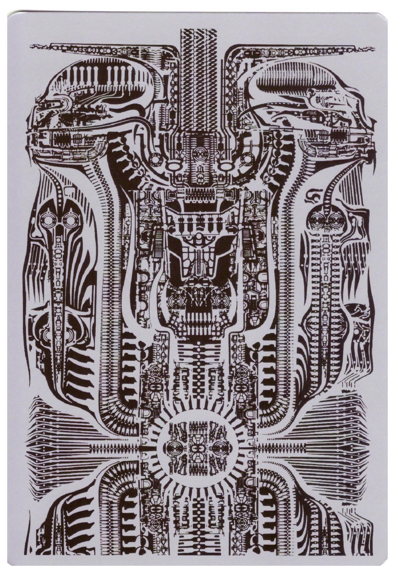 Rückseitencover Baphomet Tarot Kartenset