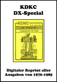 Vorderes Coverbild "DX-Special" des Köln-Düsseldorfer Kurzwellenhörerclubs