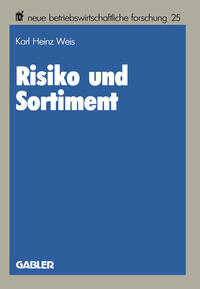 Vorderes Coverbild Risiko und Sortiment