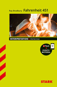 Vorderes Coverbild STARK Ray Bradbury: Fahrenheit 451 - Englisch - Interpretationen