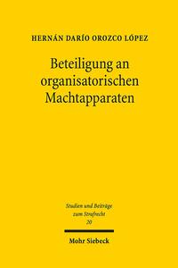Vorderes Coverbild Beteiligung an organisatorischen Machtapparaten