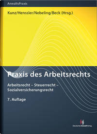Vorderes Coverbild Praxis des Arbeitsrechts