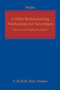 Vorderes Coverbild A Debt Restructuring Mechanism for Sovereigns