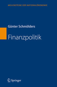 Vorderes Coverbild Finanzpolitik
