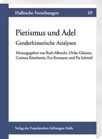 Vorderes Coverbild Pietismus und Adel