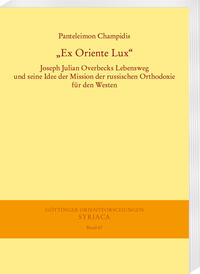 Vorderes Coverbild „Ex Oriente Lux“