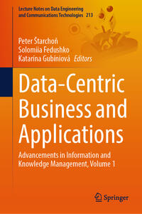 Vorderes Coverbild Data-Centric Business and Applications
