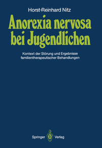 Vorderes Coverbild Anorexia nervosa bei Jugendlichen