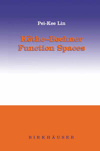 Vorderes Coverbild Köthe-Bochner Function Spaces