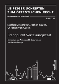 Vorderes Coverbild Brennpunkt Verfassungsstaat
