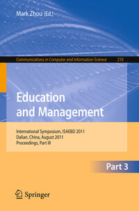 Vorderes Coverbild Education and Management