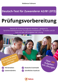 Vorderes Coverbild Prüfungsvorbereitung Deutsch-Test für Zuwanderer A2/B1 (DTZ)