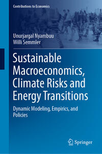 Vorderes Coverbild Sustainable Macroeconomics, Climate Risks and Energy Transitions