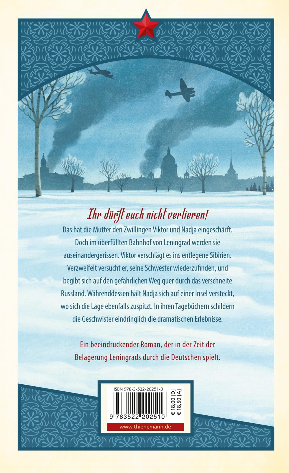 Rückseitencover Verloren in Eis und Schnee