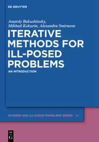 Vorderes Coverbild Iterative Methods for Ill-Posed Problems