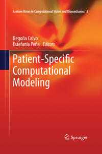 Vorderes Coverbild Patient-Specific Computational Modeling