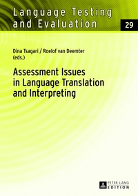 Vorderes Coverbild Assessment Issues in Language Translation and Interpreting