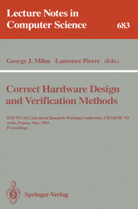 Vorderes Coverbild Correct Hardware Design and Verification Methods