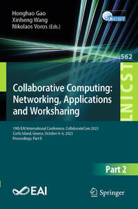 Vorderes Coverbild Collaborative Computing: Networking, Applications and Worksharing