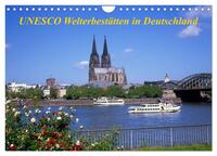 Vorderes Coverbild UNESCO Welterbestätten in Deutschland (Wandkalender 2026 DIN A4 quer), CALVENDO Monatskalender