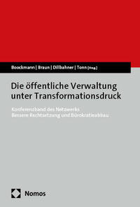 Vorderes Coverbild Die öffentliche Verwaltung unter Transformationsdruck