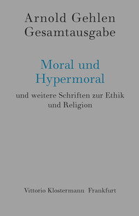 Vorderes Coverbild Moral und Hypermoral