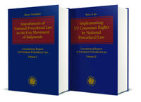 Vorderes Coverbild Impediments of National Procedural Law to the Free Movement of Judgments | Implementing EU Consumer Rights by National Procedural Law