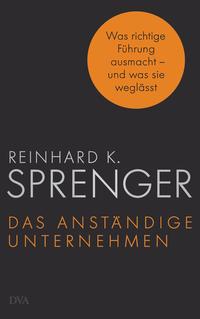 Vorderes Coverbild Das anständige Unternehmen