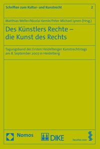 Vorderes Coverbild Des Künstlers Rechte - die Kunst des Rechts