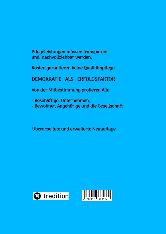 Rückseitencover Der Bewohnerbeirat