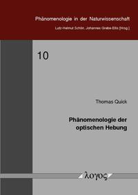 Vorderes Coverbild Phänomenologie der optischen Hebung