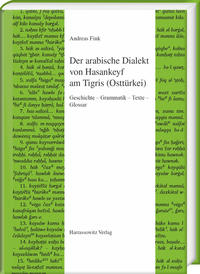 Vorderes Coverbild Der arabische Dialekt von Hasankeyf am Tigris (Osttürkei)