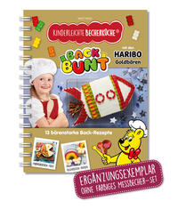 Vorderes Coverbild Kinderleichte Becherküche - Back Bunt mit den HARIBO Goldbären (Band 10)