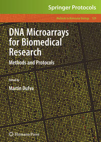 Vorderes Coverbild DNA Microarrays for Biomedical Research