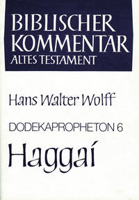 Vorderes Coverbild Dodekapropheton 6 - Haggai