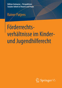 Vorderes Coverbild Förderrechtsverhältnisse im Kinder- und Jugendhilferecht