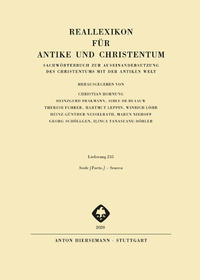 Vorderes Coverbild Reallexikon für Antike und Christentum