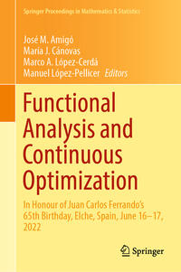 Vorderes Coverbild Functional Analysis and Continuous Optimization