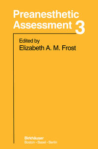 Vorderes Coverbild Preanesthetic Assessment 3