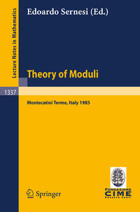 Vorderes Coverbild Theory of Moduli