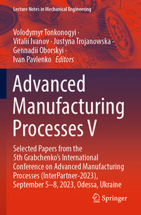 Vorderes Coverbild Advanced Manufacturing Processes V