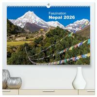 Vorderes Coverbild Faszination Nepal (hochwertiger Premium Wandkalender 2026 DIN A2 quer), Kunstdruck in Hochglanz
