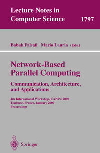 Vorderes Coverbild Network-Based Parallel Computing - Communication, Architecture, and Applications